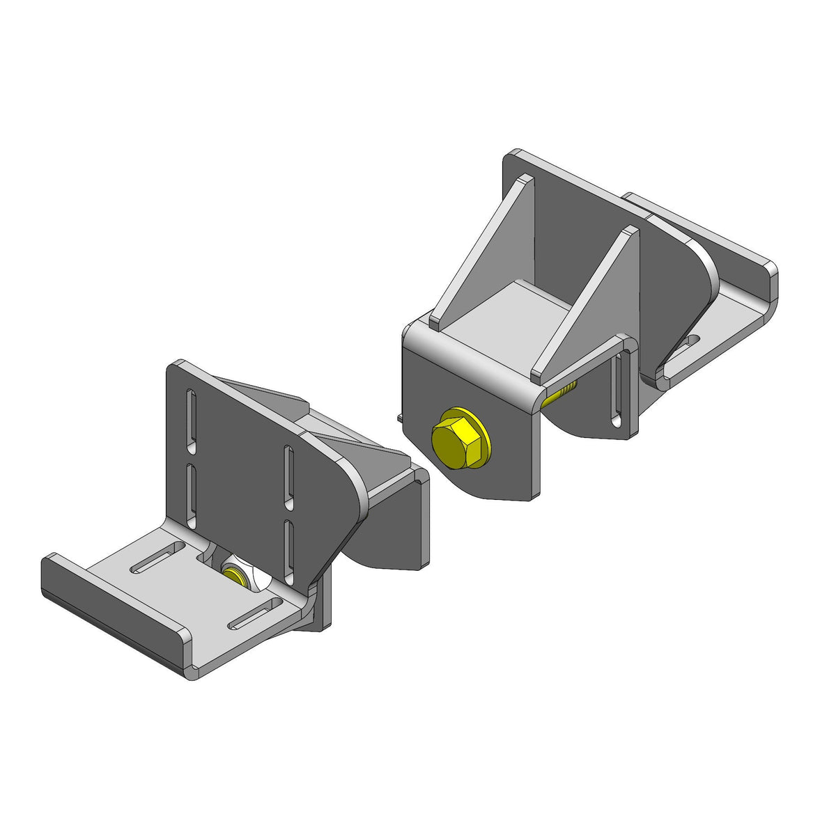 Jeep Front Long Arm Frame Brackets (2018+, JL/JT)