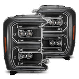 AlphaRex NOVA-Series LED Projector Headlights for Ford Super Duty - Black