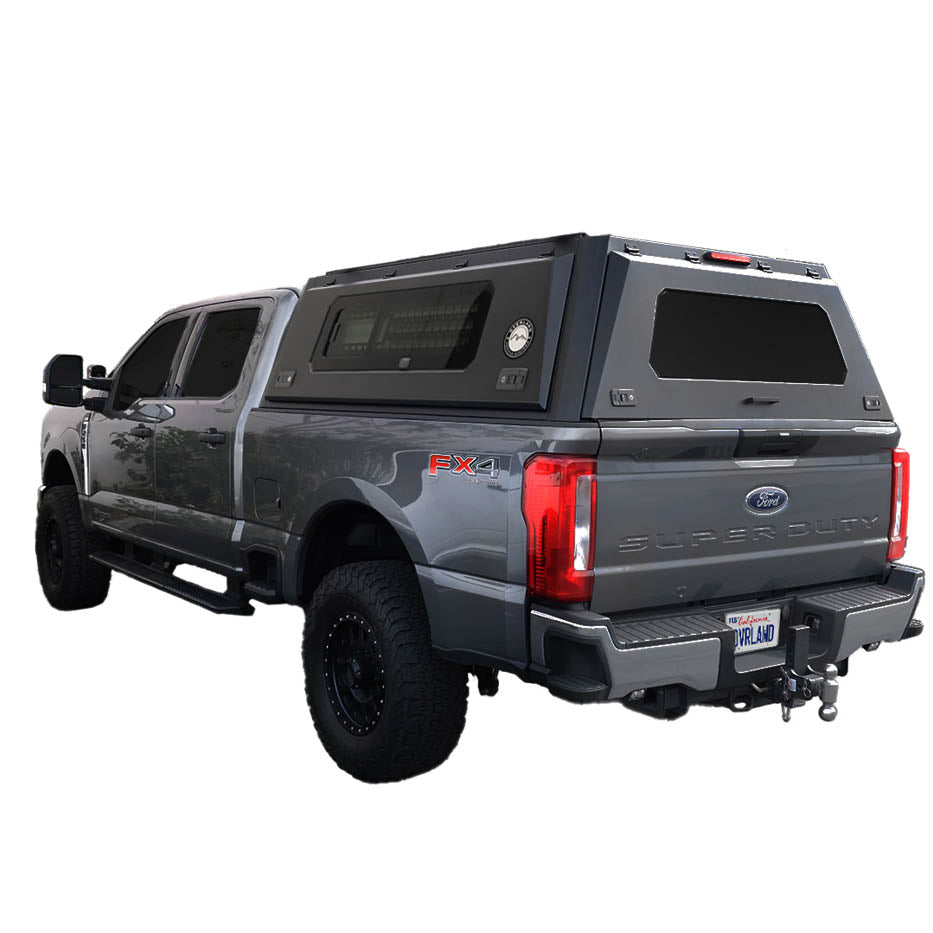 OVS Expedition PRO+ truck cap with full windows for 2023-2027 Ford F-250 / F-350 Super Duty - view 2