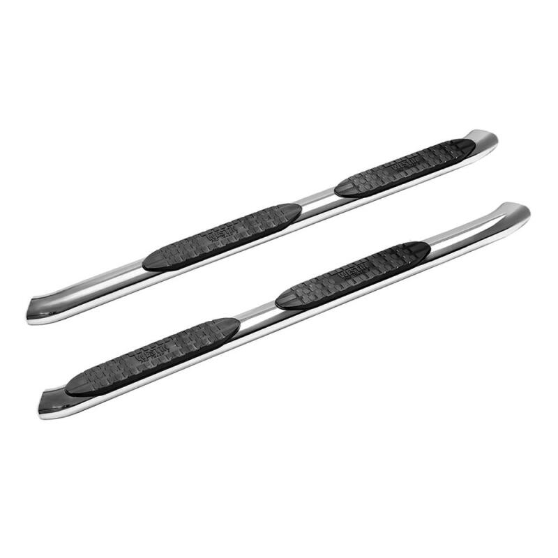 Westin PRO TRAXX 5 Oval Nerf Step Bars, Polished, fits Jeep Wrangler