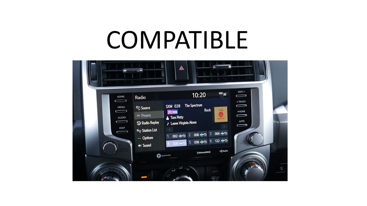 Radio Knobs (2020-2021 Tundra / 2020+ 4Runner) - BLACK