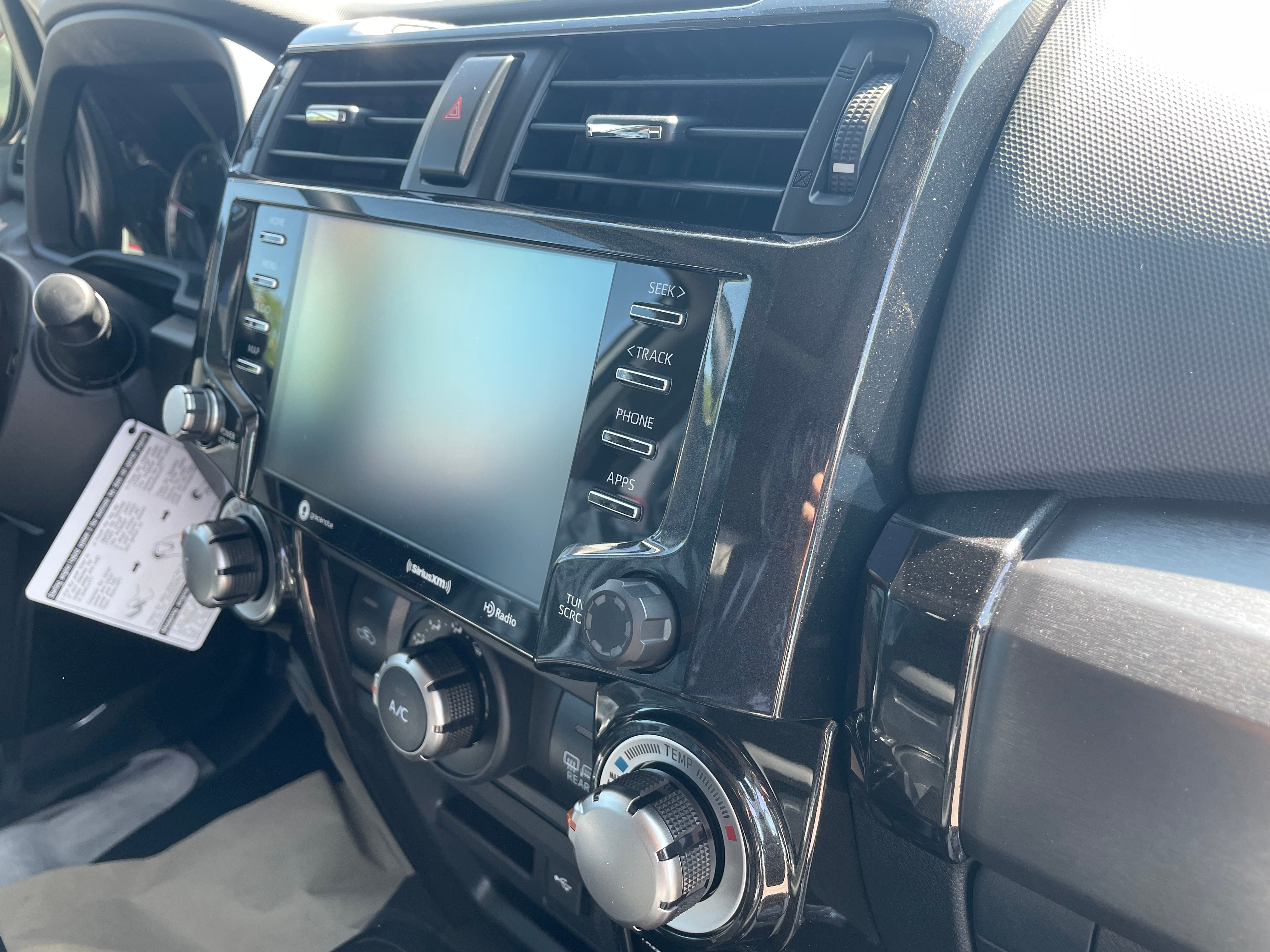 Radio Knobs (2020-2021 Tundra / 2020+ 4Runner) - BLACK