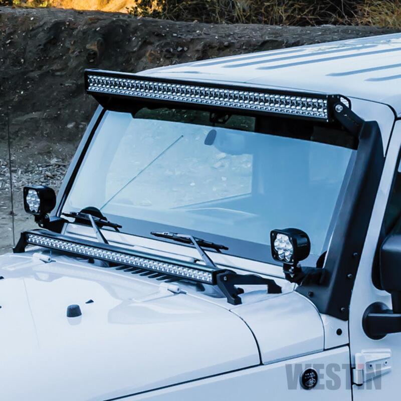 Westin Snyper Pillar LED Light Mount, 50 in. Bar, fits Jeep Wrangler