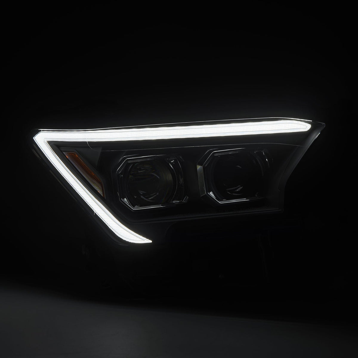 AlphaRex LUXX-Series LED Projector Headlights for Toyota Tacoma / Toyota 4Runner - Black