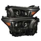 AlphaRex OG-Style LUXX-Series LED Projector Headlights for Toyota Tacoma / Toyota 4Runner - Alpha-Black
