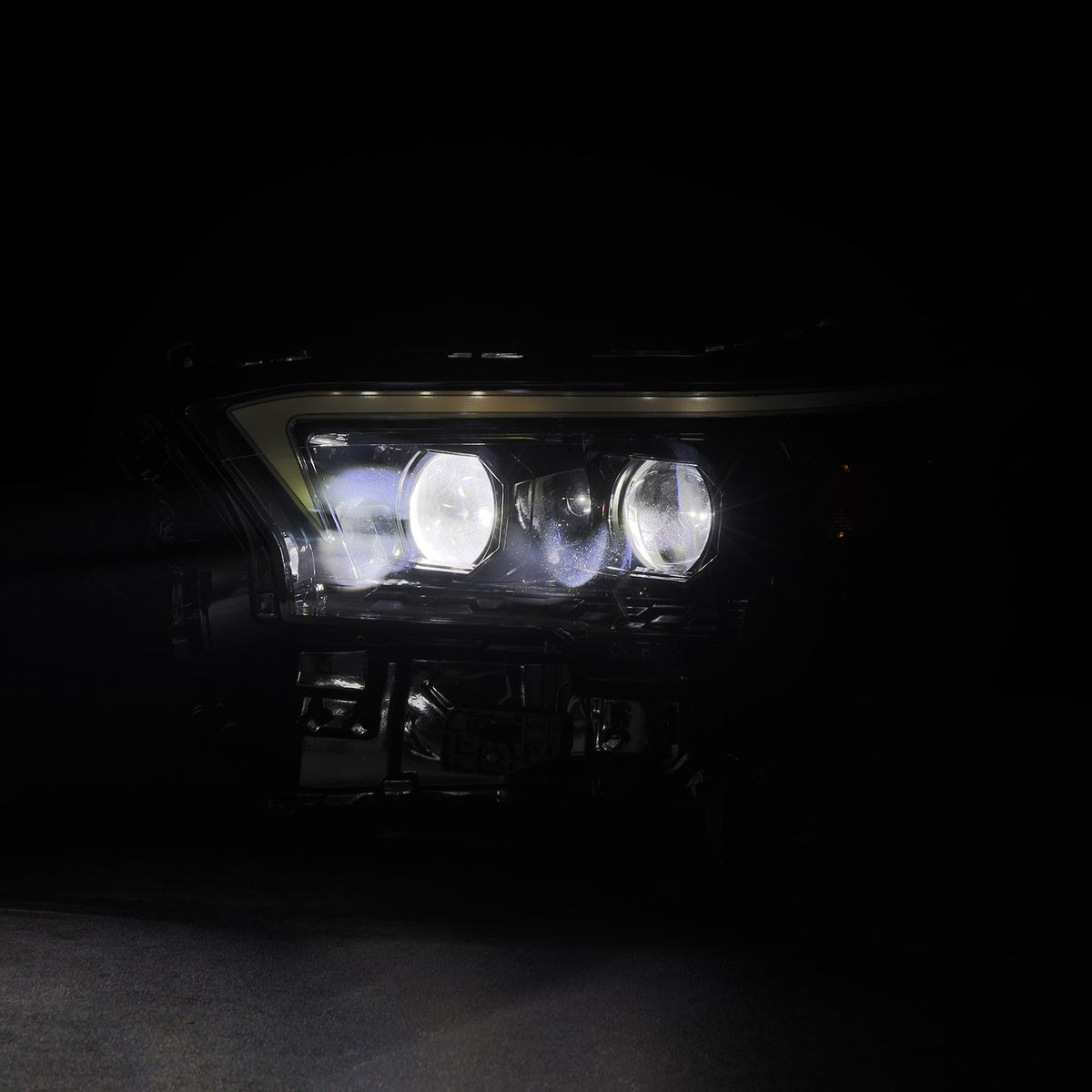 AlphaRex OG-Style LUXX-Series LED Projector Headlights for Toyota Tacoma / Toyota 4Runner - Alpha-Black