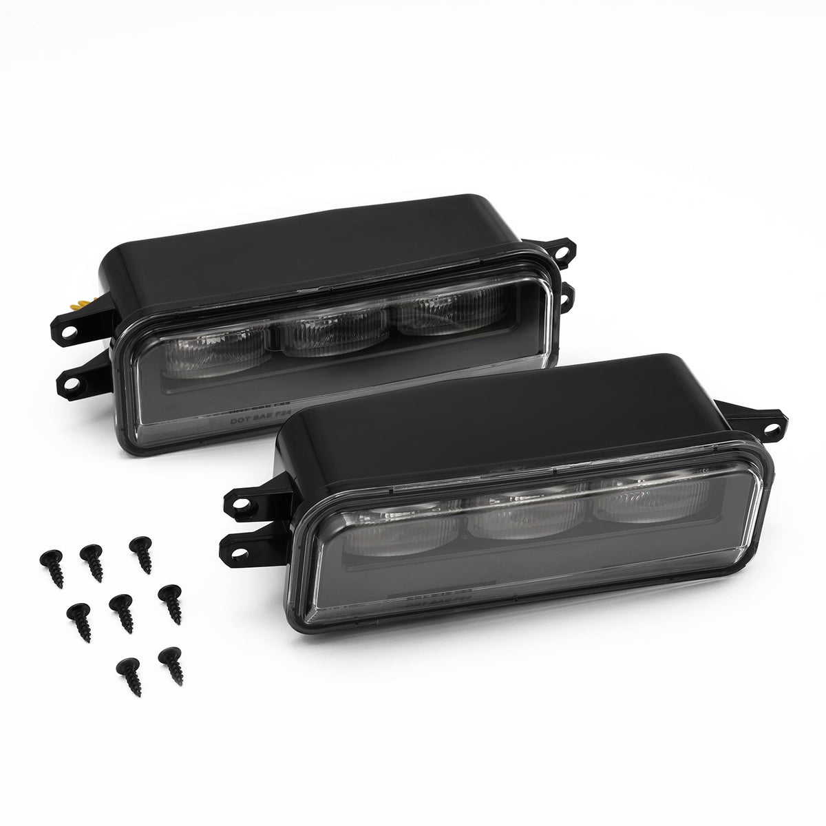 AlphaRex DoubleTap Dual-Color LED Projector Fog Lights with Sequential Turn for Toyota Tacoma (2024-2025) / Toyota Tundra (2022-2025) / Toyota Sequoia (2022-2025) and More
