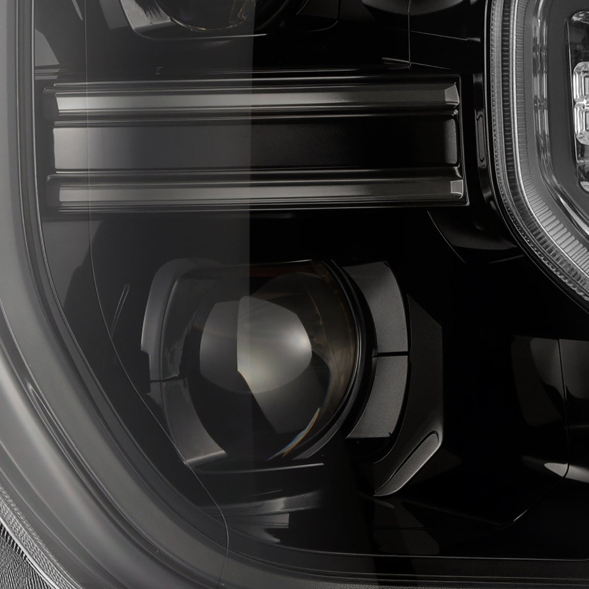 AlphaRex LUXX-Series LED Projector Headlights for Ford Ranger / Ford Ranger Raptor - Alpha-Black