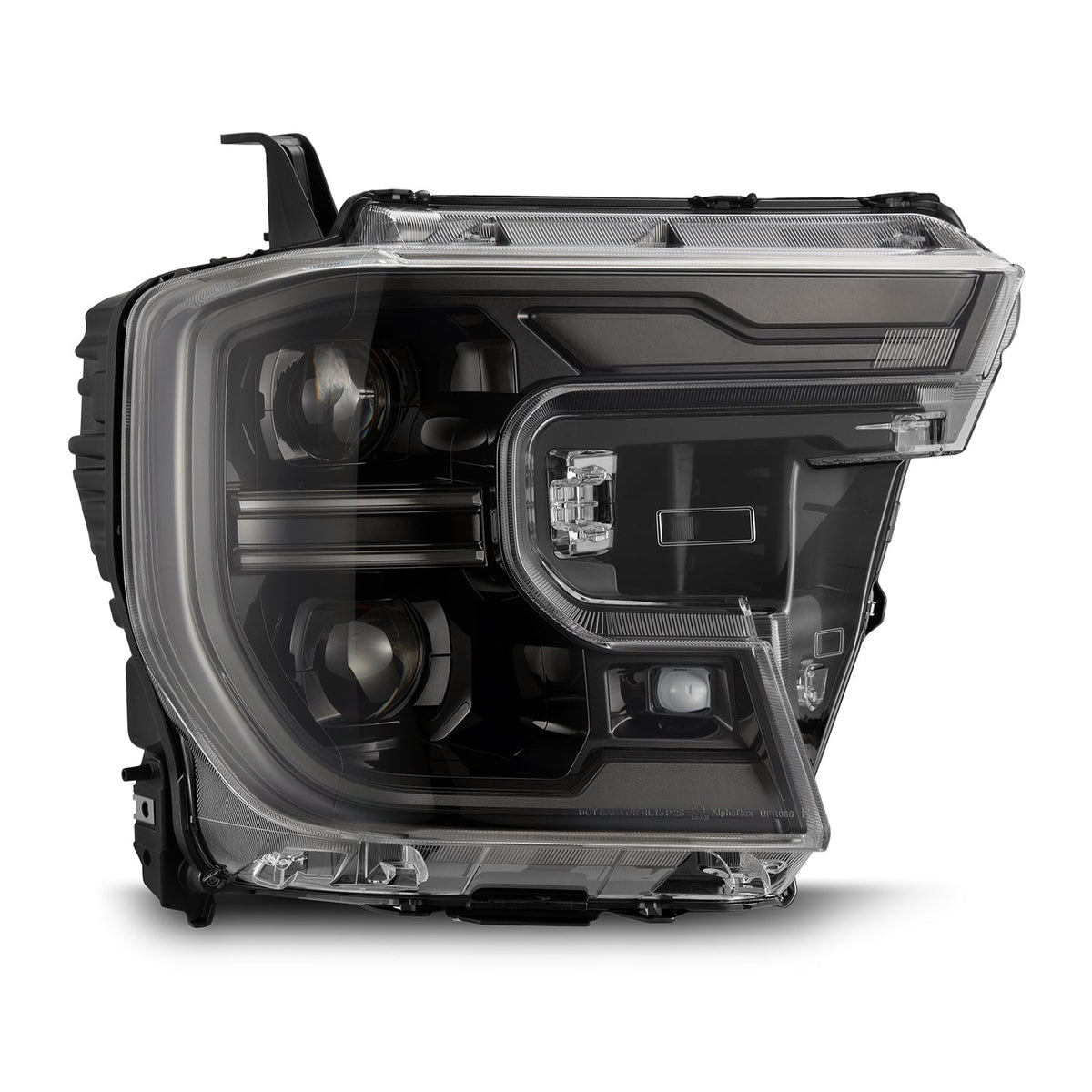 AlphaRex LUXX-Series LED Projector Headlights for Ford Ranger / Ford Ranger Raptor - Alpha-Black