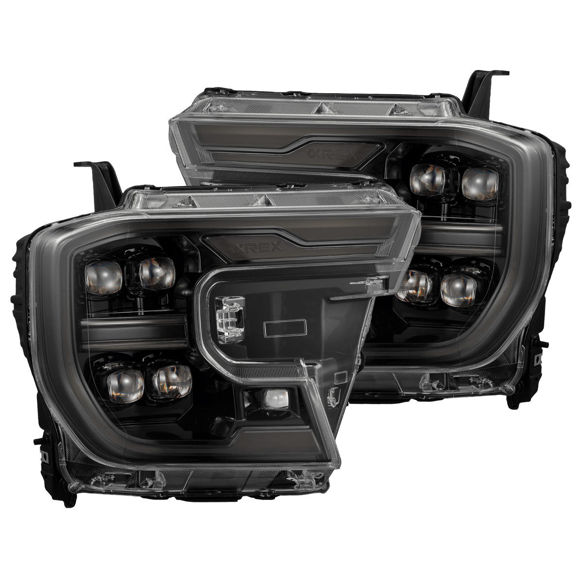 AlphaRex NOVA-Series LED Projector Headlights for Ford Ranger / Ford Ranger Raptor - Alpha-Black
