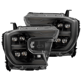 AlphaRex NOVA-Series LED Projector Headlights for Ford Ranger / Ford Ranger Raptor - Alpha-Black