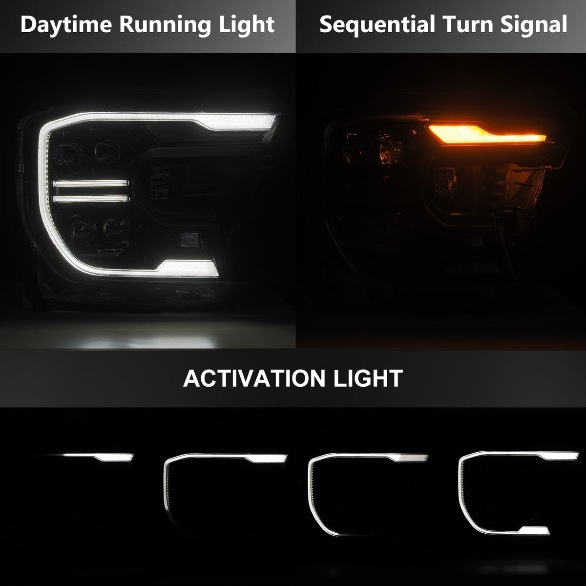 AlphaRex NOVA-Series LED Projector Headlights for Ford Ranger (2024-2026) / Ford Ranger Raptor (2024-2026)