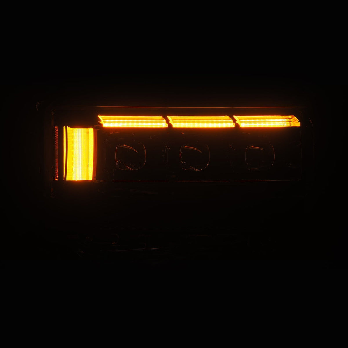 AlphaRex NOVA-Series LED Projector Headlights for Toyota Land Cruiser - Alpha-Black