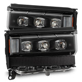AlphaRex NOVA-Series LED Projector Headlights for Toyota Land Cruiser - Black