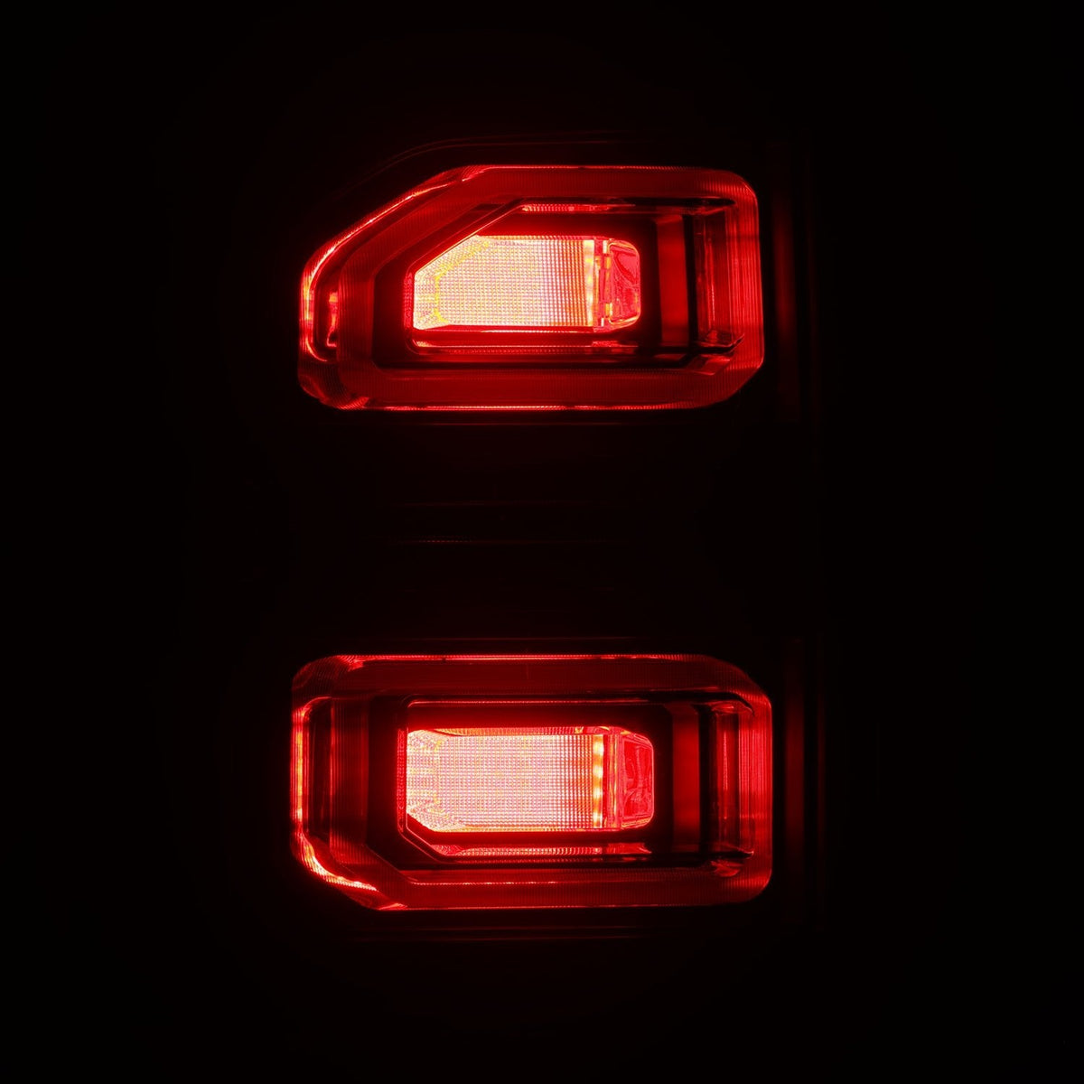 AlphaRex NOVA-Series Prismatic LED Tail Lights for Toyota Land Cruiser - Black Smoke