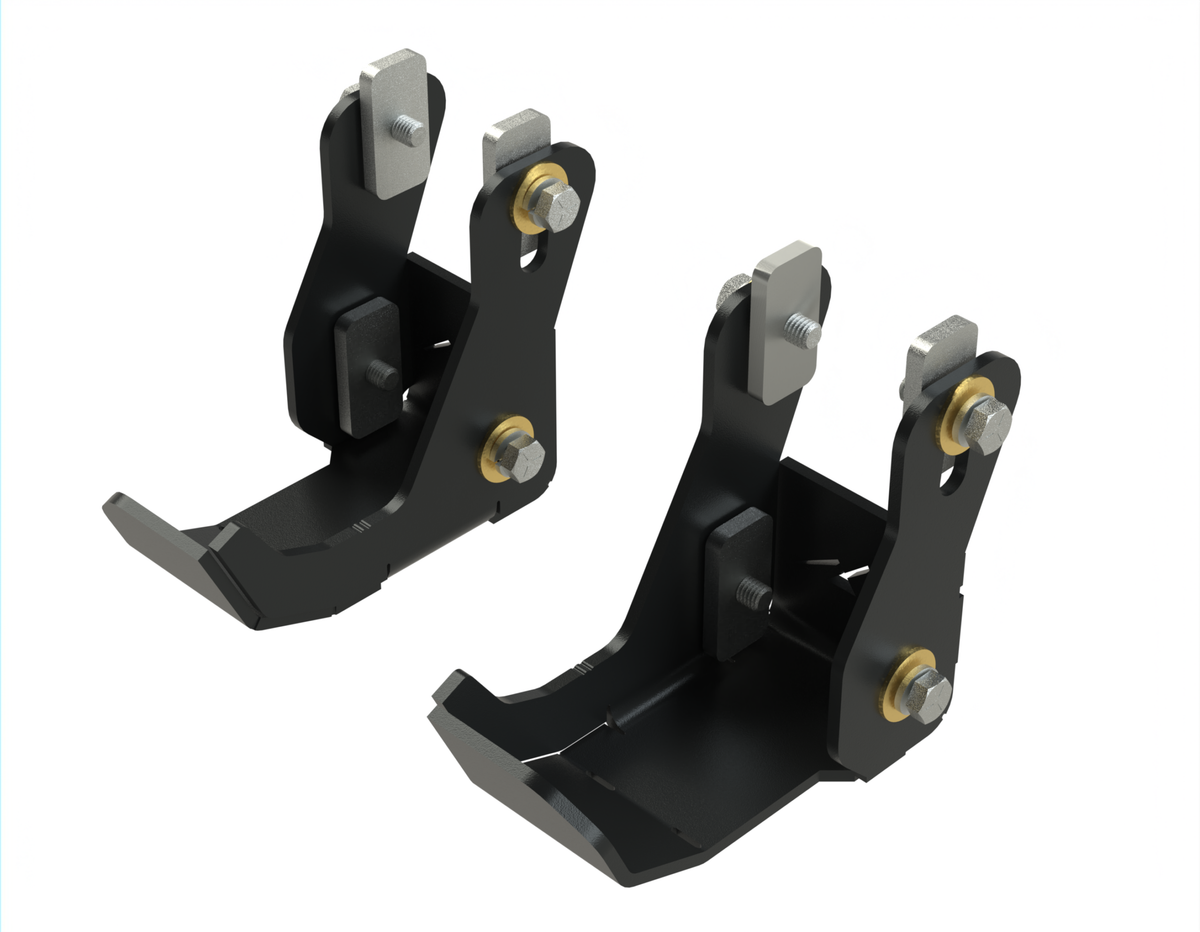 RCI rear shock mount skids for 2025 4Runner, 2024 Land Cruiser and 2024 Tacoma