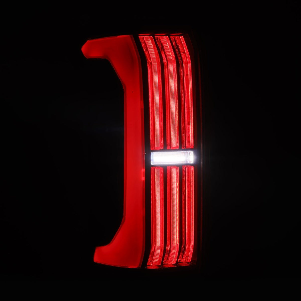 AlphaRex NOVA-Series Prismatic LED Tail Lights for Toyota Tacoma - Black Smoke