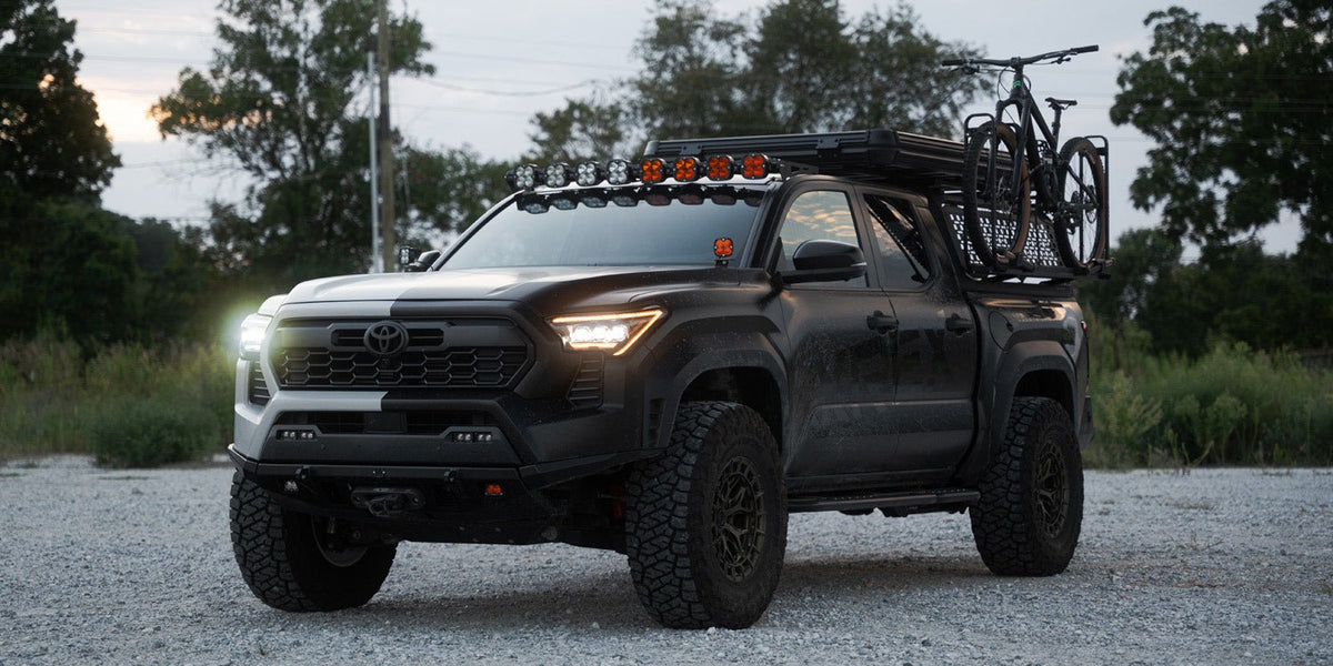 AlphaRex NOVA-Series LED Projector Headlights for Toyota Tacoma / Toyota 4Runner - Alpha-Black