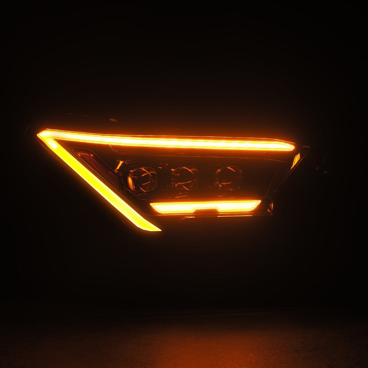 AlphaRex NOVA-Series LED Projector Headlights for Toyota Tacoma / Toyota 4Runner - Black