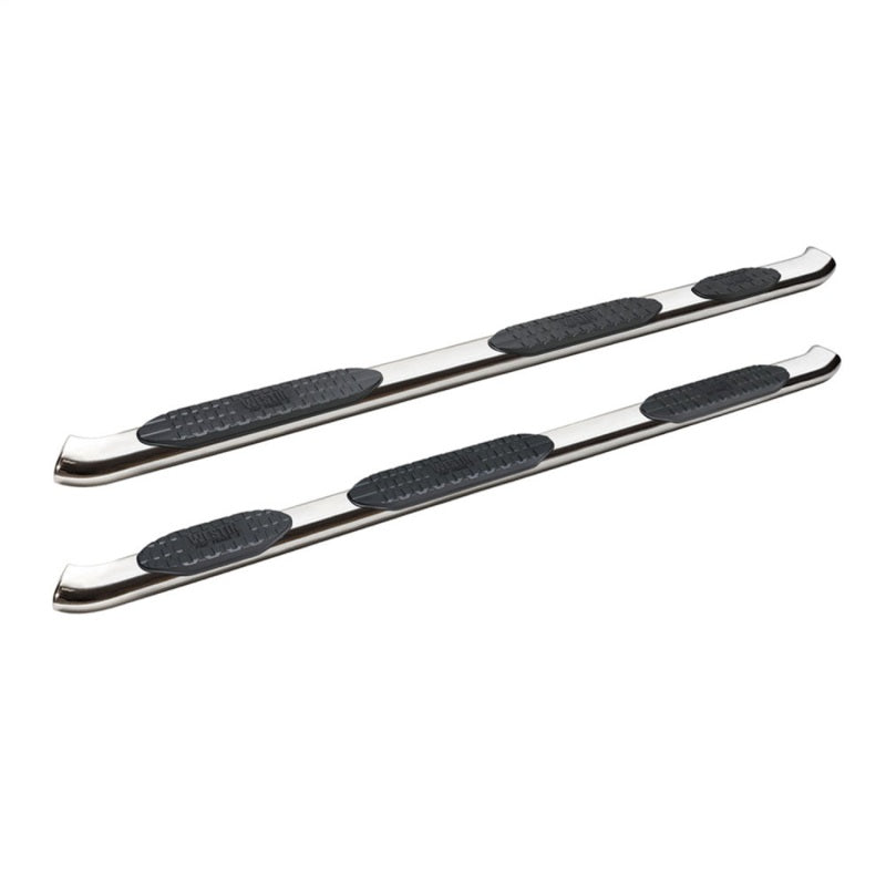 Westin PRO TRAXX 5 Wheel-to-Wheel Oval Nerf Step Bars, Crew Cab, fits Ram 1500