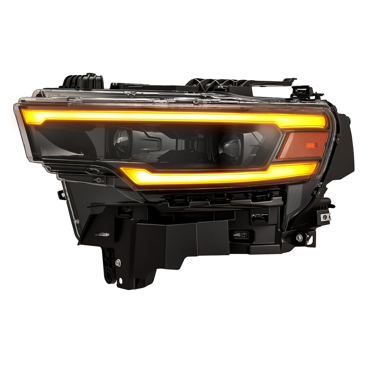AlphaRex LUXX-Series LED Projector Headlights for Ram 1500 - Alpha-Black