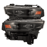AlphaRex LUXX-Series LED Projector Headlights for Ram 1500 - Alpha-Black