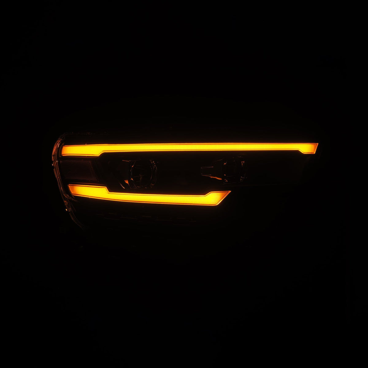 AlphaRex LUXX-Series LED Projector Headlights for Ram 1500 - Black