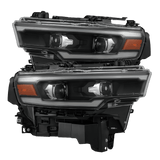 AlphaRex LUXX-Series LED Projector Headlights for Ram 1500 - Black