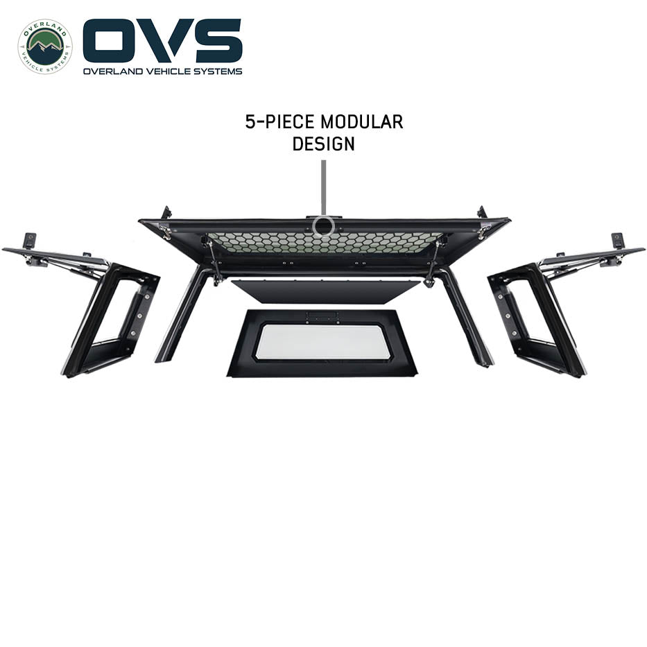 Overland Vehicle Systems Expedition PRO truck cap for 2009-2027 RAM 2500/3500 - view 9