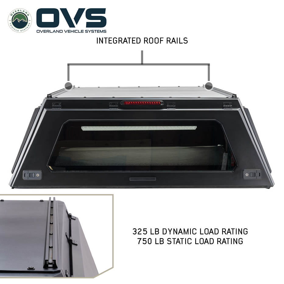 Overland Vehicle Systems Expedition PRO truck cap for 2009-2027 RAM 2500/3500 - view 10