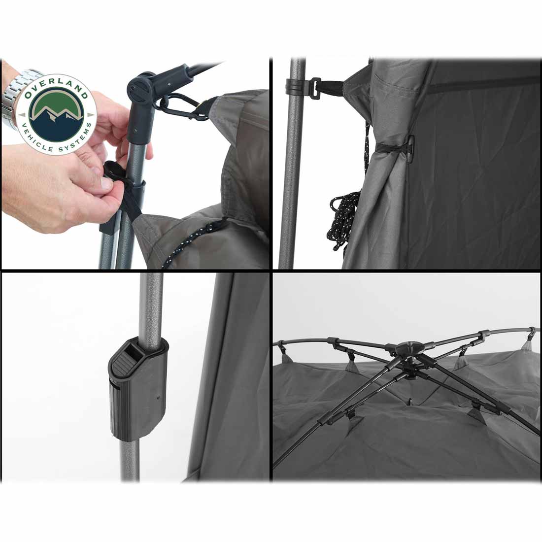 Overland Vehicle Systems portable privacy room with shower - view 6