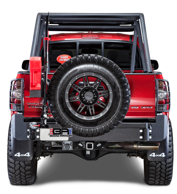 Body Armor 4x4 Pro Series Tire Carrier for TC-2961, fits Toyota Tacoma