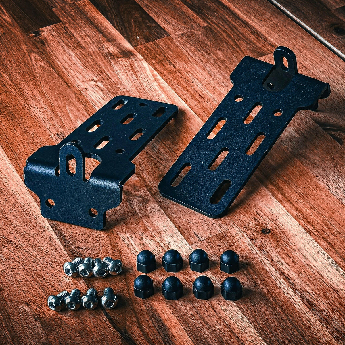 Dirtbox Overland 270 awning mounting bracket for topper or canopy camper crossbars