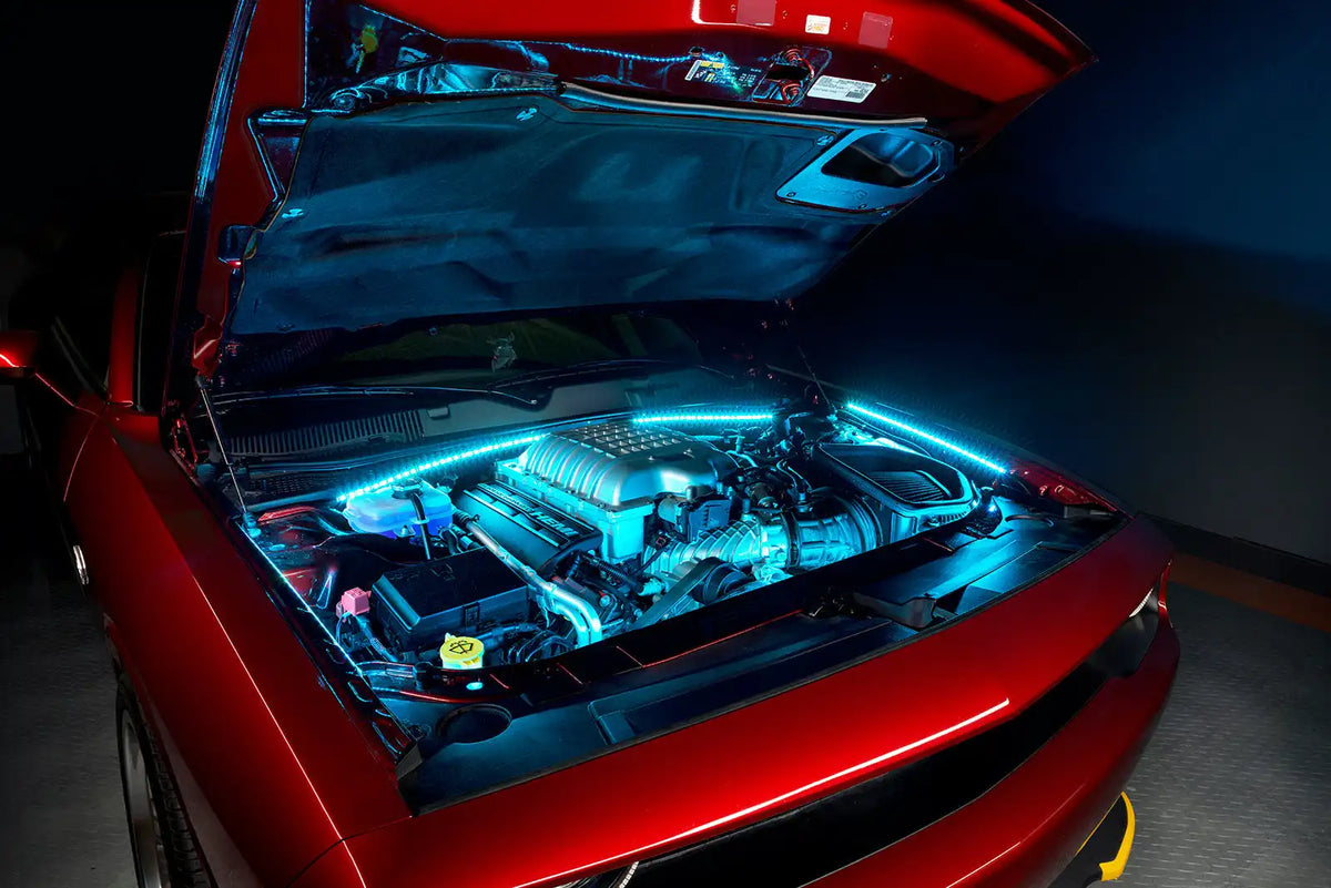 ORACLE Lighting engine bay LED flexible strip lighting kit for universal fit