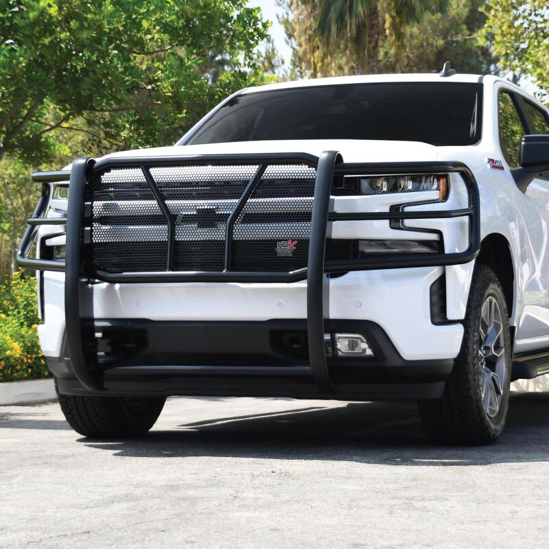 Westin HDX Grille Guard, Without Sensors, fits Chevy Silverado 1500
