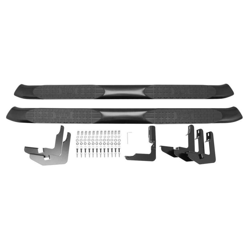 Westin PRO TRAXX 5 Oval Nerf Step Bars, Double Cab, fits Toyota Tundra