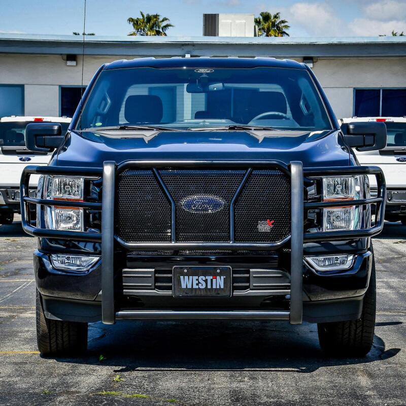 Westin HDX Grille Guard, Without Camera, fits Ford F-150