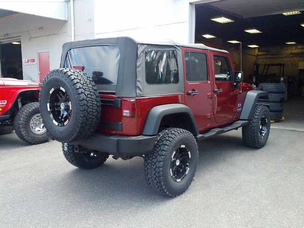 Jeep Wrangler 3.5" Rear Coil Springs (2007-2018, JK)