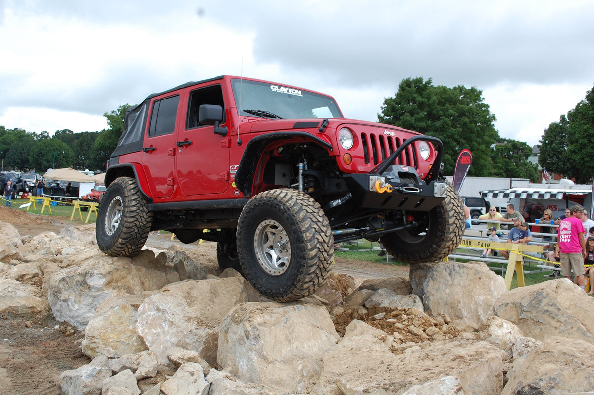 Jeep Wrangler 4.5" Front Coil Springs (2007-2018, JK-V6 GAS)