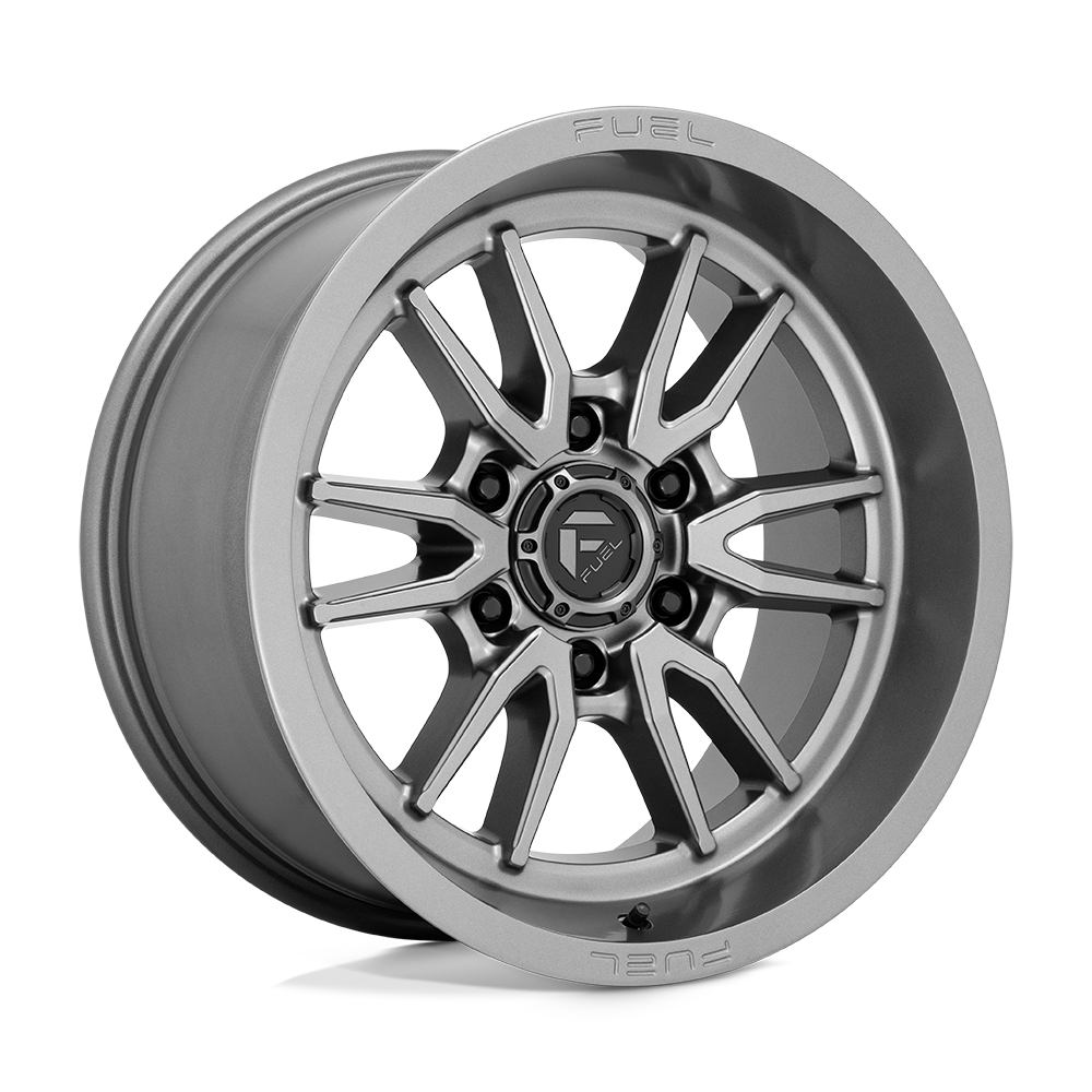 Fuel Clash D761 Gunmetal wheel, multiple bolt patterns