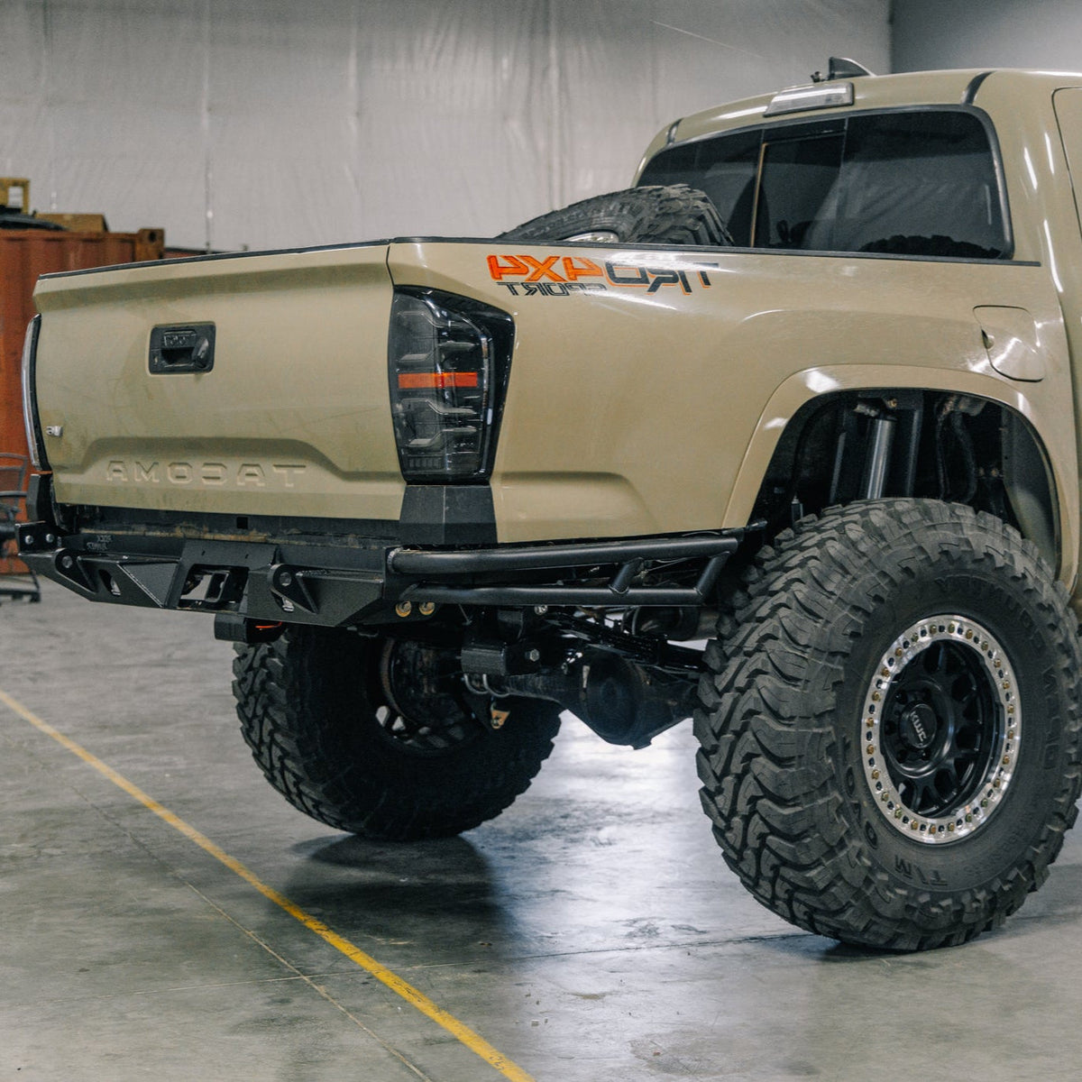 C4 Fabrication Tacoma Rock Runner High Clearance Rear Bumper / 3rd Gen / 2016-2023
