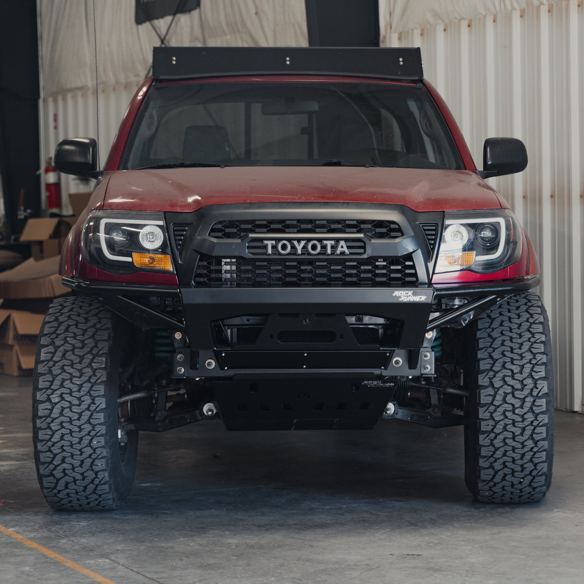 C4 Fabrication Tacoma Rock Runner Front Skid Plate w/ Cross Member Delete / 2nd Gen / 2005-2015