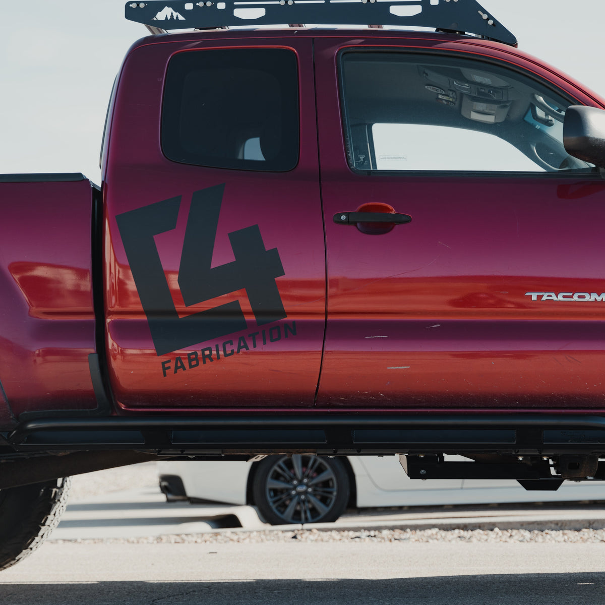 C4 Fabrication Tacoma Rock Runner Sliders / 2nd Gen / 2005-2015
