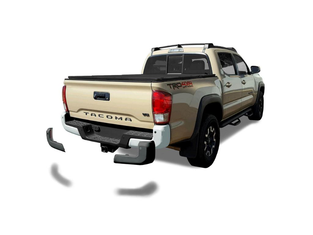 Rear Bumper Cover Set Fits 2016-2023 Toyota Tacoma