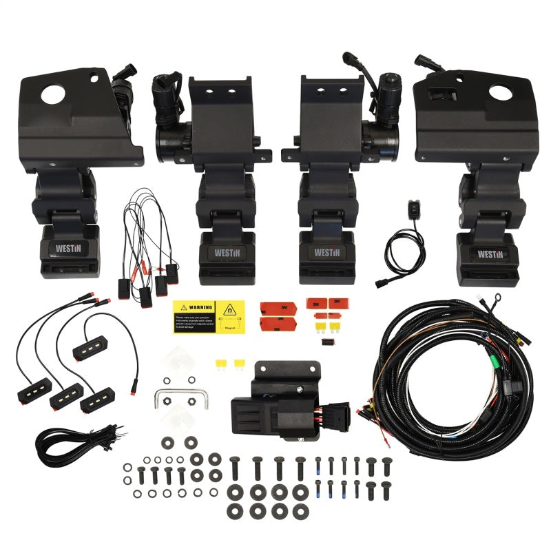 Westin Pro-e Electric Running Boards, 2-Door, fits Ford Bronco