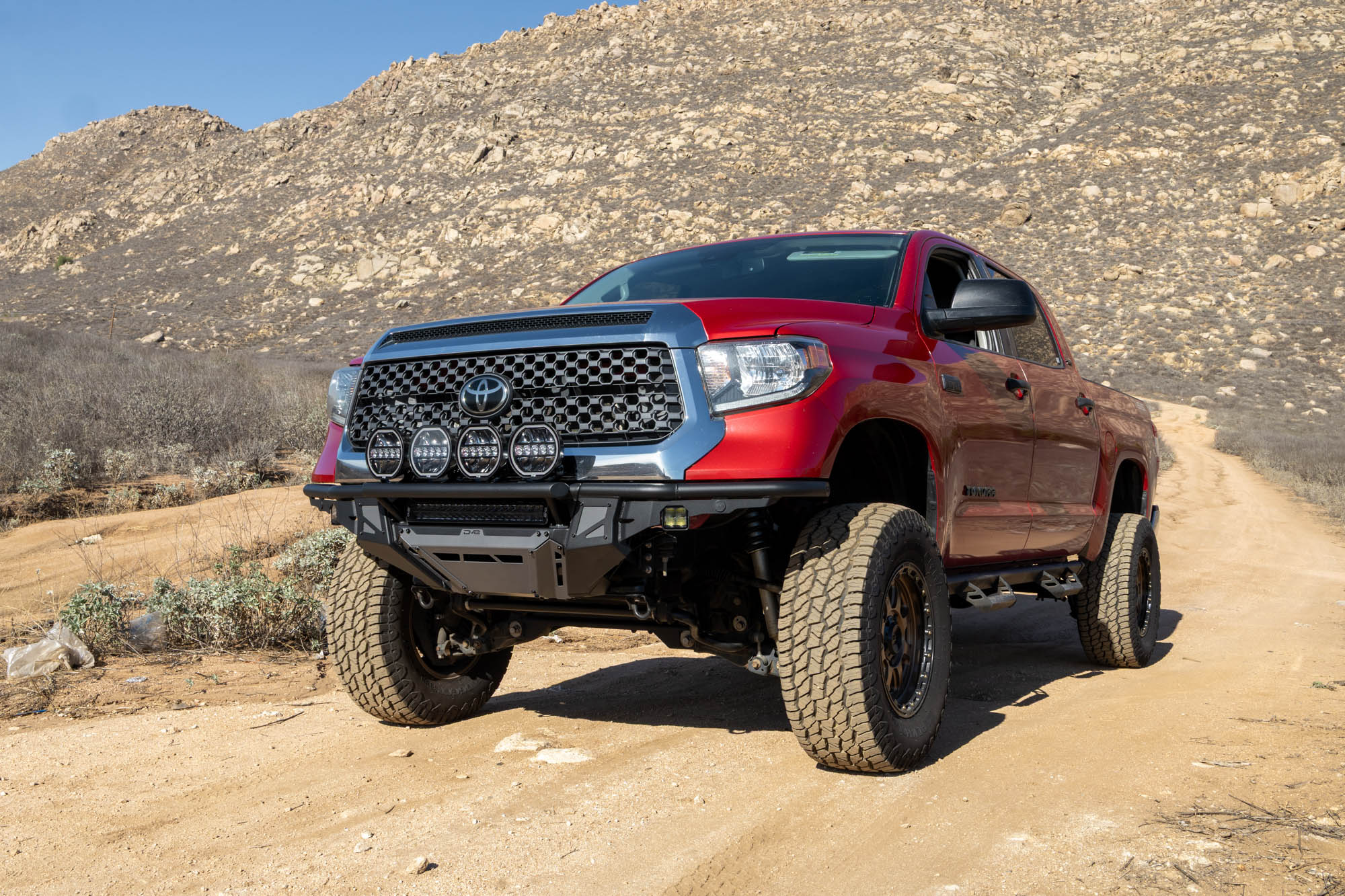 2nd-gen-Tundra-Tube-Front-Bumper-Installed-5 - NVMOS