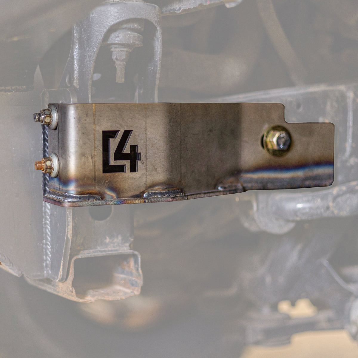 C4 Fabrication Tacoma Front Bumper Frame Support Brackets / 3rd Gen / 2016-2023