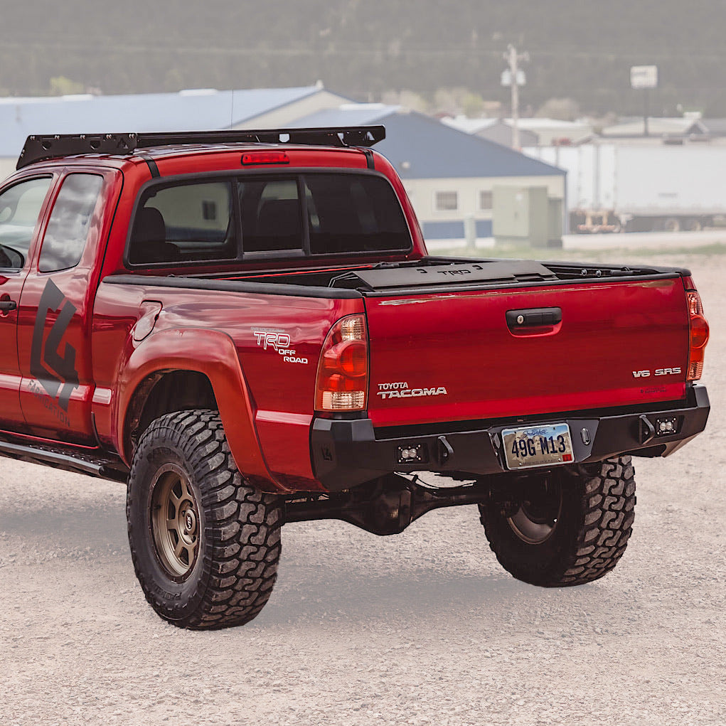 C4 Fabrication Tacoma Overland Rear Bumper / 2nd Gen / 2005-2015