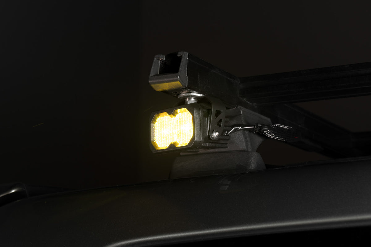 Diode Dynamics C2 2.0 Yellow Max LED Pod pair for trucks and SUVs