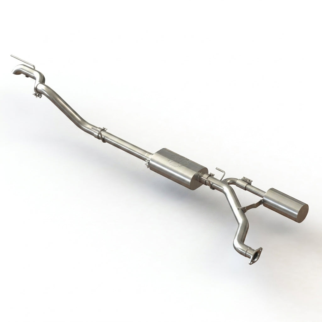 SXTH Element cat-back exhaust system for 2024+ Toyota Tacoma